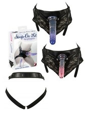 Imbracatura strap on con fallo