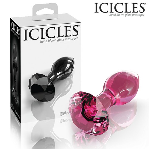 Icicles hard glass anal - icicles,