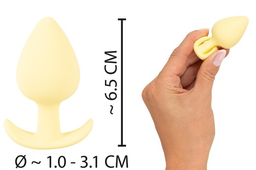 Butt plug anale silicone - butt,